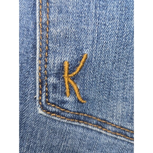 Kut From The Kloth Carrie Boyfriend Jeans 14 (36x31) Medium Wash - Picture 9 of 11